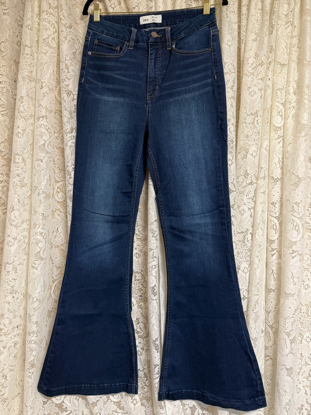 BKE Billie Slim Fit High Rise Flare Jeans
